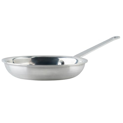 Winco Commercial-Grade Aluminium Fry Pan/Skillet, Mirror Finish, 7"