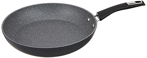 Bialetti Impact Textured Nonstick Oven-Safe Frying Pan, 12 Inch, Gray