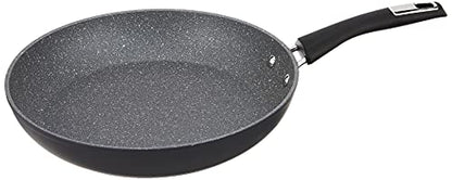 Bialetti Impact Textured Nonstick Oven-Safe Frying Pan, 12 Inch, Gray