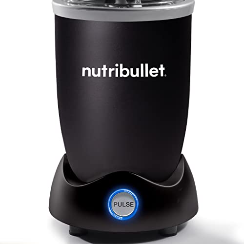 nutribullet Pro+ Personal Blender 1200W – Pulse Function, Auto Shut-Off, Nutrient Extractor for Smoothies, Shakes & Salsas – Includes 32 oz & 24 oz To-Go Cups, Matte Black