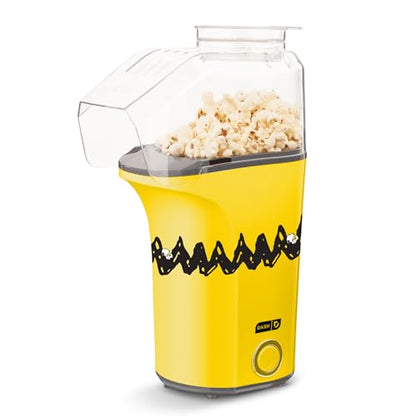 Peanuts x Dash Fresh Pop Popcorn Maker, 16-Cup Hot Air Popper