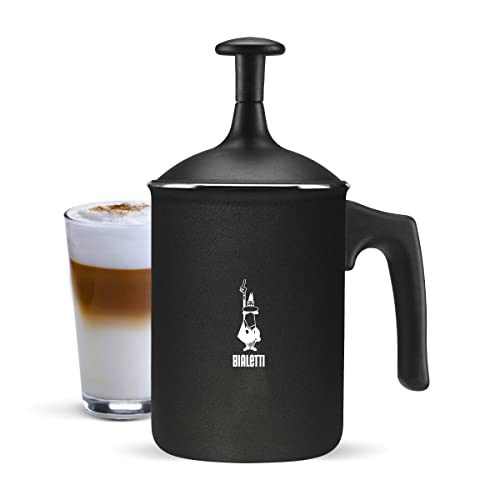 Bialetti 00AGR395 Tutto Crema Milk Frother, Black