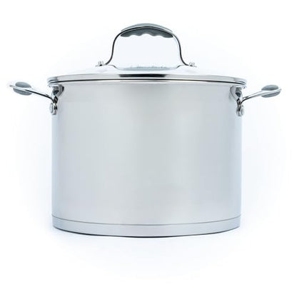 David Burke Stature 10 Quart Stock Pot with Lid