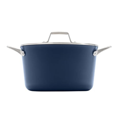 Calphalon® Premier Ceramic Nonstick 7-Qt. Dutch Oven with Lid, Midnight Blue