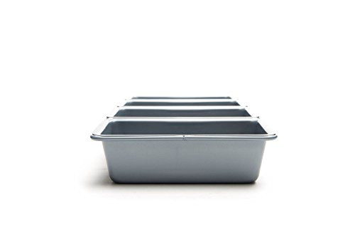 Fox Run Loaf Pan, Linked Non-Stick Mini Bread Pans, Set of 4