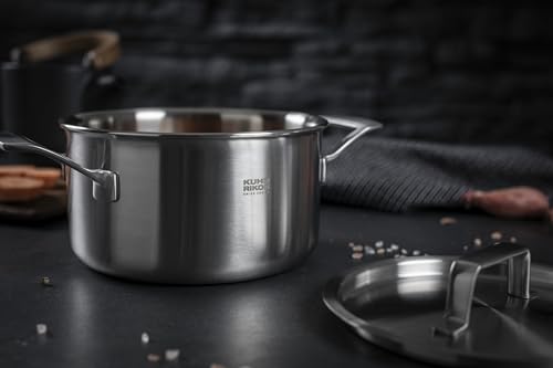 Kuhn Rikon Culinary Fiveply Set sauce 1.7L, pot 3.4L & 6.4L