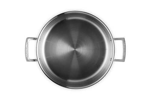 Le Creuset Stainless Steel Classic 3-Ply Stockpot, 10qt