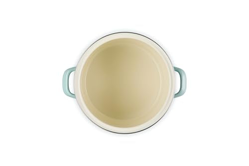 Le Creuset Enamel on Steel Traditional Stockpot, 8 qt., Sea Salt with Stainless Steel Knob