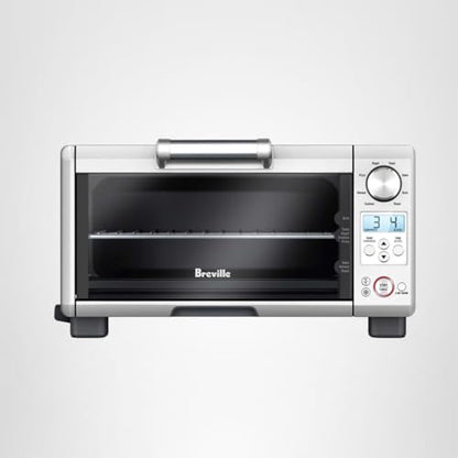 Breville BOV450XL Mini Smart Countertop Oven and Toaster Oven, Small, Brushed Stainless Steel