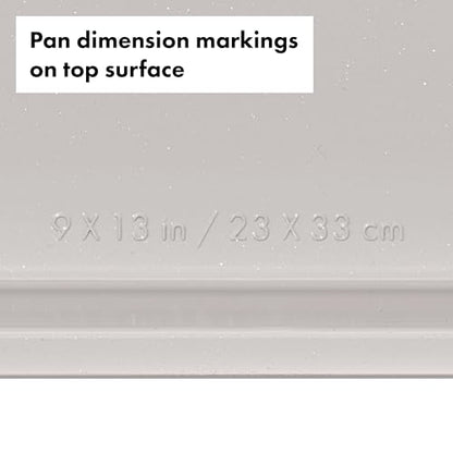 OXO Good Grips Non-Stick Pro Ceramic Coated Metal Bakeware 9” x 13” Cake Pan – Storm Blue