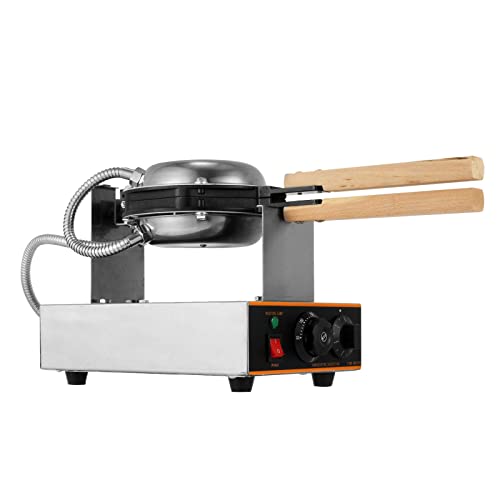 VEVOR Commercial Waffle Maker 30 Pcs, Electric Stainless Steel
