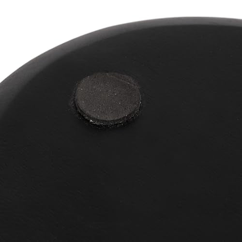 Kate and Laurel Ekata Decorative Oval Solid Wood Nesting Trays, Set of 2, Black, Food-Safe Charcuterie Board Trays for Kitchen Counter or for Use as Ottoman Tray Accents or Coffee Table Tray Decor