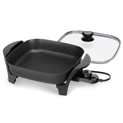 Presto 06626 11 inch Electric Skillet w/glass lid