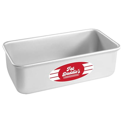 Fat Daddio's BP-5640 Anodized Aluminum Bread Loaf Pan, 5.5 x 3.125 x 2.375 Inch