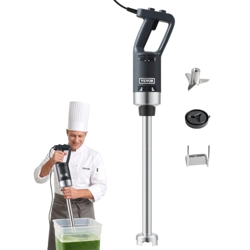VEVOR Commercial Immersion Blender 750W 20" Heavy Duty Kitchen Hand Mixer