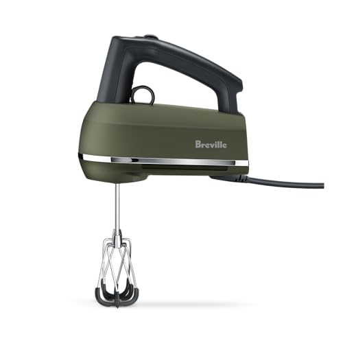 Breville BHM800OLT Handy Mixer for Baking, Olive Tapenade