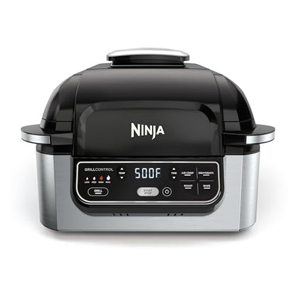 Ninja® Foodi® 5-in-1 XL Indoor Grill & Air Fryer, Black/Grey, AG301