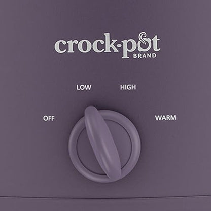Crock-Pot® Design Series 7-Quart Manual Slow Cooker, Purple Potato