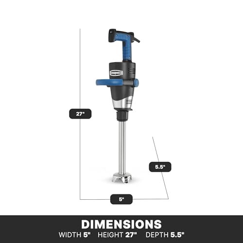 Waring EvolutionX Immersion Blender with 10-Gallon Capacity