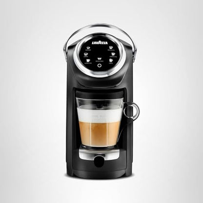 Lavazza Expert Coffee Classy Plus Single Serve ALL-IN-ONE Espresso & Coffee Brewer Machine - (Includes Built-in Milk Vessel/Frother)