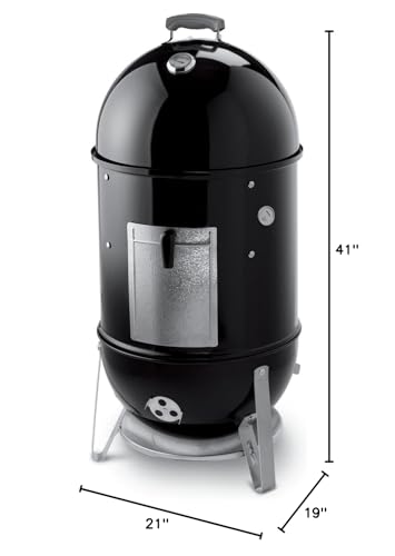 Weber 18-inch Smokey Mountain Cooker, Charcoal Smoker