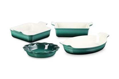 Le Creuset Stoneware 4 PC Heritage Bakeware Set, Artichaut