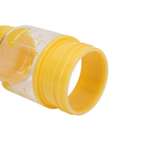Butter Maker Cup with Cream Separator & Butter Container - Premium Plastic, 3 Min Homemade Butter Churn for Beginners (Dishwasher Safe)