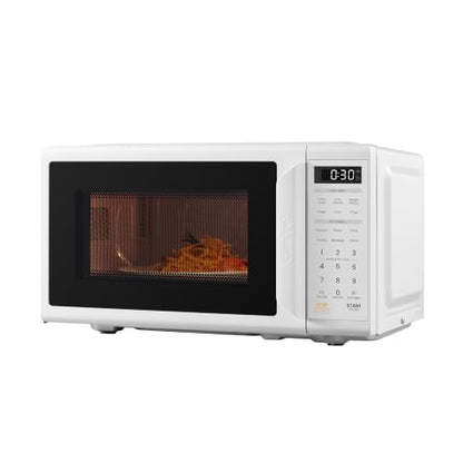 COMFEE' Countertop Microwave Oven 0.7 Cu.Ft, 700W, White