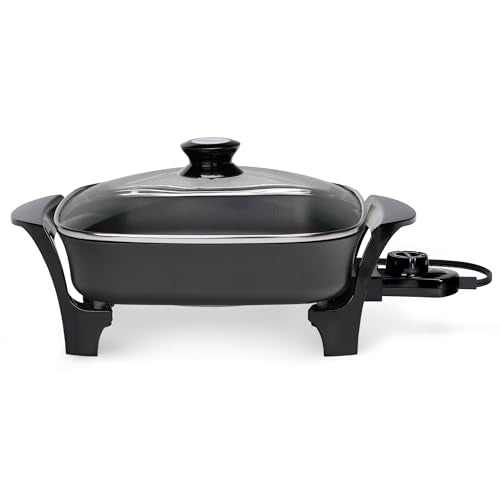 Presto 06626 11 inch Electric Skillet w/glass lid