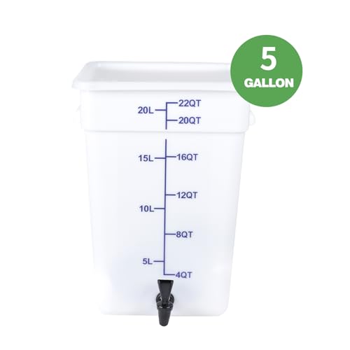 Snap! Cold Brew Cube - 5 gallon Commercial Cold Brew System,Cold Brew Coffee Set，Cold Brew Coffee Maker-Whtie