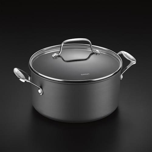 Cuisinart Chef's Classic 6-Quart PURELYCERAMIC™ Nonstick PFAS Free Hard-Anodized, Stockpot with Cover, 644C-24