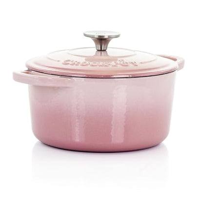 Crock-Pot Artisan Round Enameled Cast Iron Dutch Oven, 3-Quart, Pistachio Green