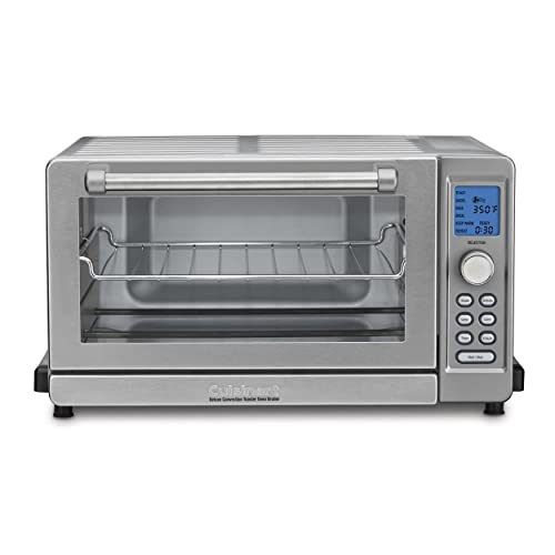 Cuisinart TOB-135N Deluxe Convection Toaster Oven Broiler, Brushed Stainless