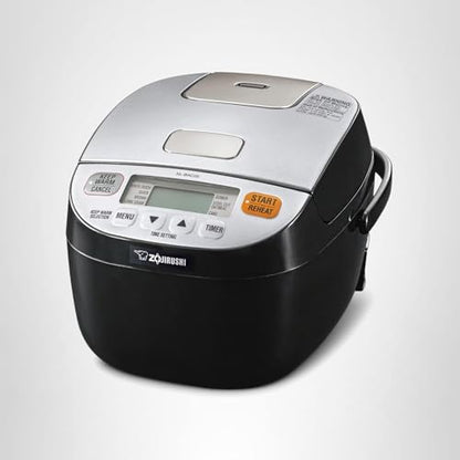 Zojirushi 612252-NL-BAC05SB Micom Rice Cooker and Warmer, Silver Black