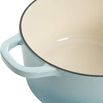 Crock-Pot Artisan Round Enameled Cast Iron Dutch Oven, 3-Quart, Blush Pink