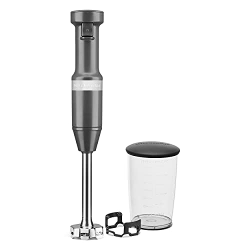 KitchenAid Variable Speed Corded Hand Blender, KHBV53, Charcoal Grey