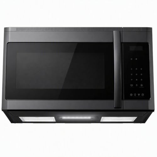Over the Range Microwave Oven 1.7 cu.ft 1000W in Black