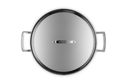 Le Creuset Stainless Steel Classic 3-Ply Stockpot, 10qt