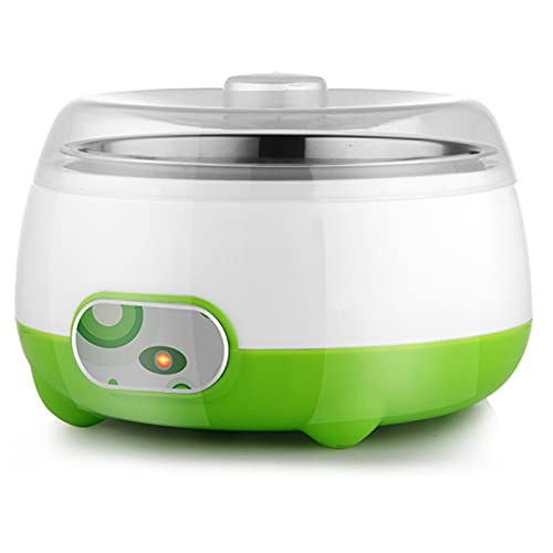 Electric Yogurt Maker, 1L Yogurt Maker Machine Auto Constant Temperature w/Stainless Steel Inner Pot, Homemade DIY Yogurt Maker for Home Organic Yogurt, Fruit Wine Maker, Cheese Maker