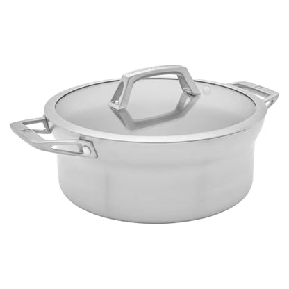 ZWILLING Motion Stainless Steel 5-qt Stainless Steel Dutch Oven with Lid