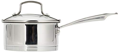 Cuisinart Professional Stainless Saucepan with Cover, 1.5-Quart, Stainless Steel,8919-16