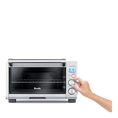 Breville BOV650XL Compact Smart Oven and Countertop Toaster, Small, Brushed Stainless Steel