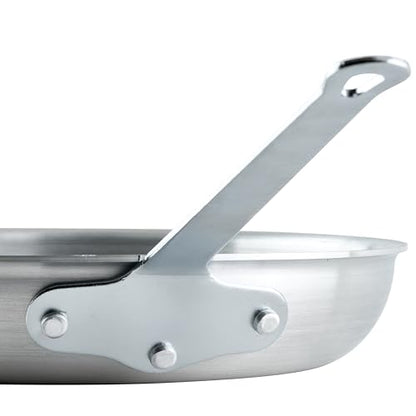 Winco Commercial-Grade Aluminium Fry Pan/Skillet, Natural Finish, 14"