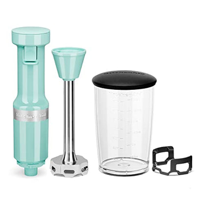 KitchenAid Variable Speed Corded Hand Blender KHBV53, Ice Blue