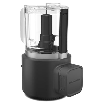 KitchenAid Go™ Cordless Food Chopper - battery included, KFCR531, Black Matte