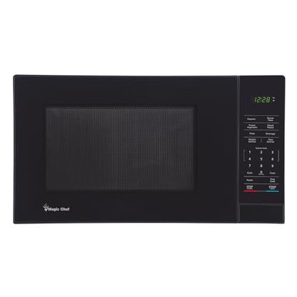 1.1 cu. ft. Countertop Microwave Oven, in Black with Gray Cavity