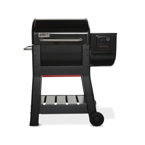 Weber Smoque™ 22‑Inch Bottom Shelf – Heavy‑Duty Storage Shelf for Pellet Smokers, Durable Metal Accessory for Extra Grill Organization & Outdoor BBQ Gear