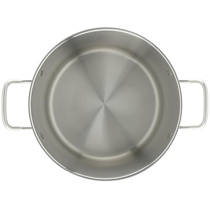 Winware Stainless Steel 16 Quart Stock Pot with Cover, Silver