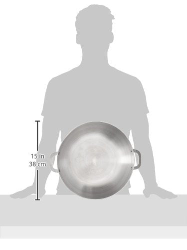 Uniware Aluminum Heavy Gauge Caldero Dutch Oven With Glass Lid,Silver (10 QT)