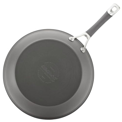 Circulon Radiance Hard-Anodized Nonstick Cookware Set, Kitchen Pots and Pans Set, 10-Piece, Gray